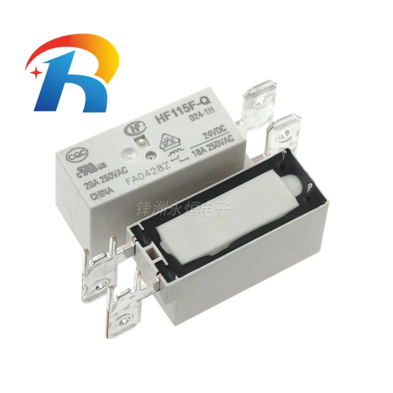 5 шт. Оригинальный Новый JQX-115F-Q HF115F-Q-005-1H 5V HF115F-Q-012-1H 12V HF115F-Q-024-1H 24V HF115F-Q-048-1H 48VDC 20A 12VDC