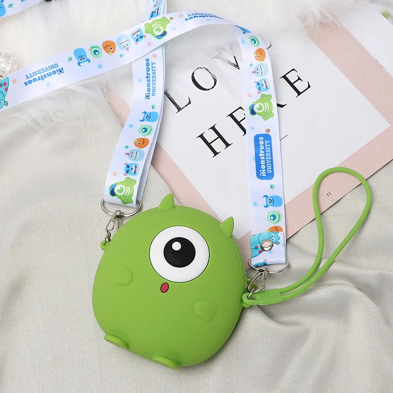 Мультяшный кошелек для девочек сумочки Kawaii мини сумки на молнии с цепочкой