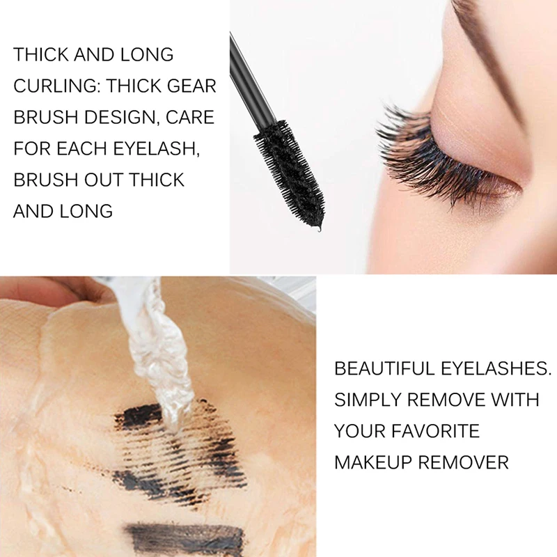 Тушь для ресниц из шелкового волокна водостойкая |