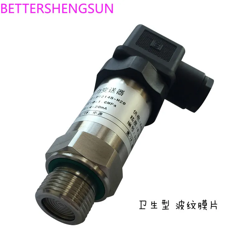 

Диафрагменный гофрированный передатчик давления диафрагмы Sensor-0.1-0.15mpa-m20 * 1,5-4-20 мА