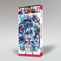 anime fategrand order fate stay night postcard post cards sticker artbook gift cosplay props book set