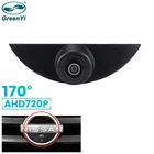 GreenYi HD 170  Автомобильная камера переднего вида для Nissan X-Trail Tatsu Qashqai Livina fairlady Pulsar Cube Armada Logo Mark Fisheye Lens