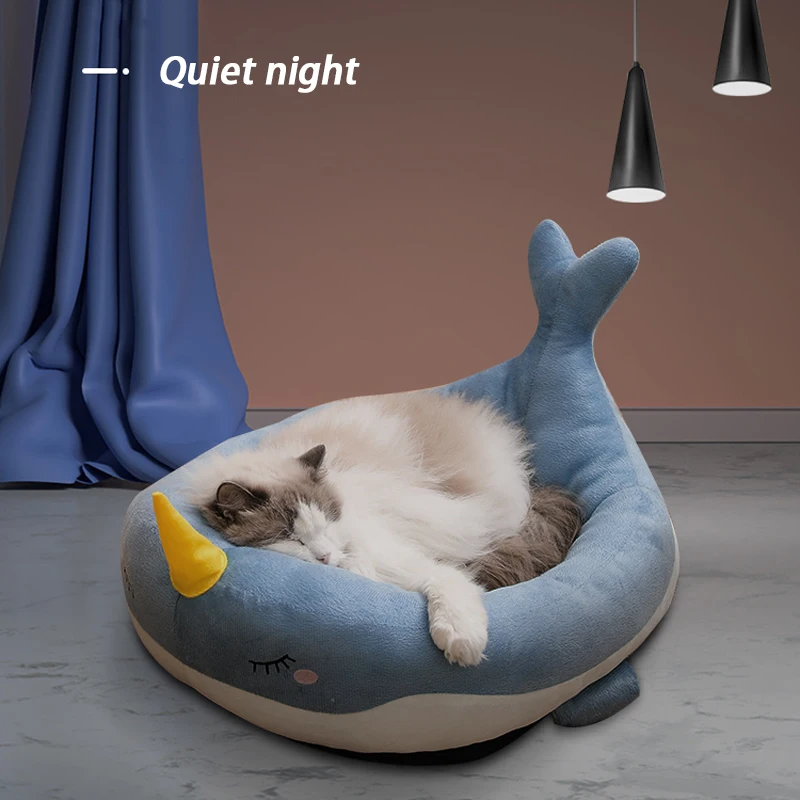 pet cat dog bed house for cats indoor warm kitten kennel small dog nest collapsible cats cave cute sleeping mats winter products free global shipping