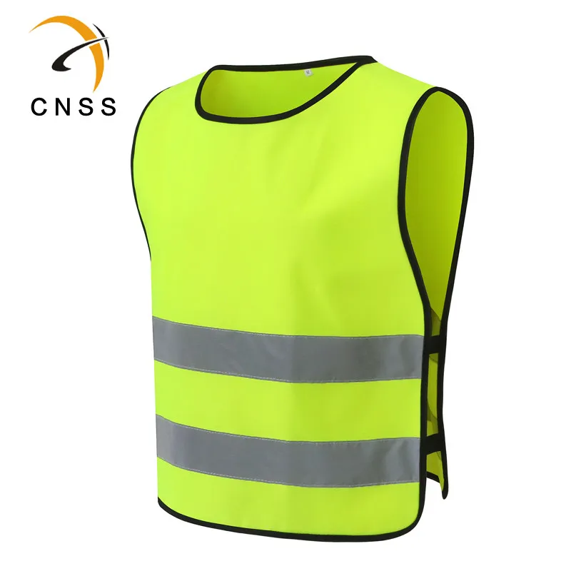 Светоотражающий Жилет HI VIS для взрослых и детей защитный жилет регулируемая