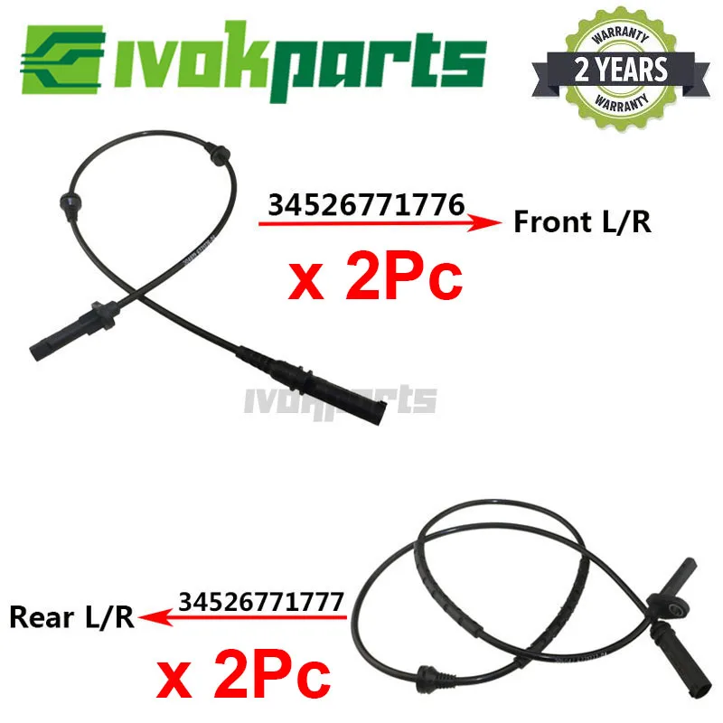 4 шт. датчик скорости колеса BMW X5 E70 F15 M F85 X6 E71 E72 F16 F86 34526771776 34526771777 | Автомобили и