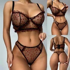 Черное прозрачное сексуальное нижнее белье, костюм порно, прозрачный кружевной бюстгальтер, эротический костюм для кукол, сексуальные костюмы, женское нижнее белье с вырезами, интимные товары