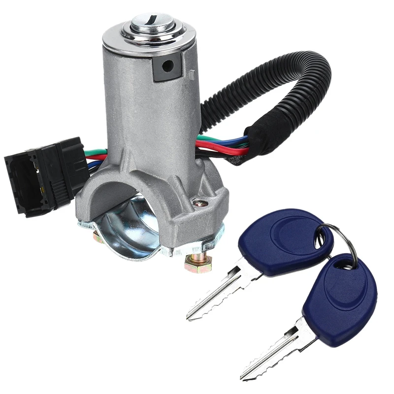 

Car Ignition Switch Barrel Door Lock with 2 Keys for Iveco Daily 2006 2007 2008 2009 2010 2011 2012 A2996075 2996076