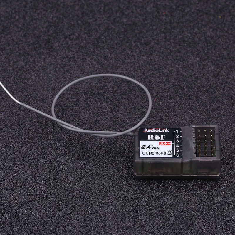 Radiolink R6F 6CH 2.4GHz RC Car and Boat Receiver for RC6GS RC4GS RC3S RC4G T8FB Transmitter | Игрушки и хобби