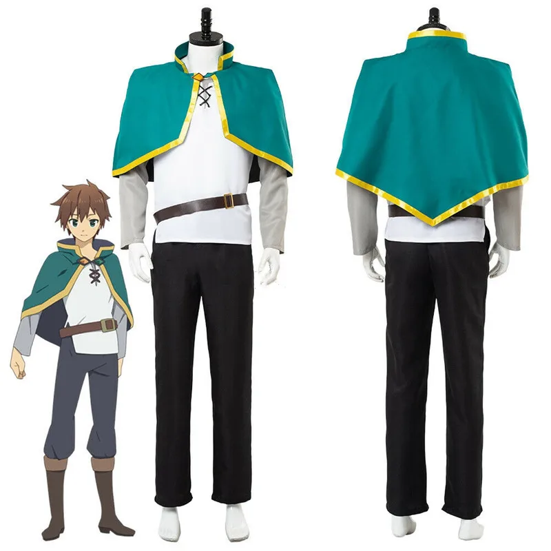 

KonoSuba: God Blessing on This Wonderful World! Kazuma Satou Cosplay Costume Shoes Anime Kono Subarashii Sekai Ni Shukufuku