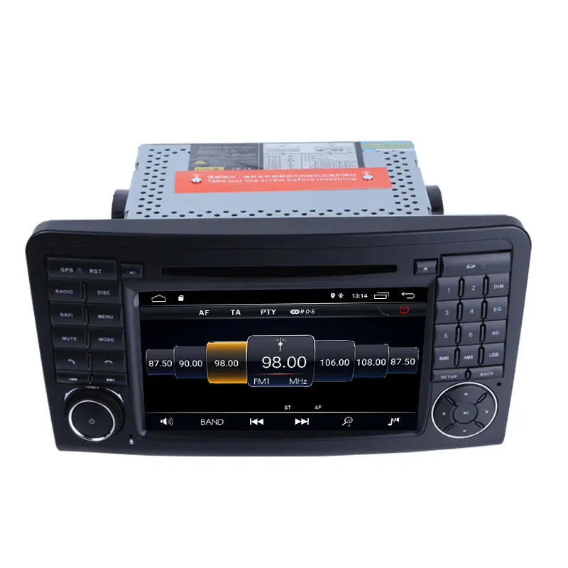 Android 9 0 Авторадио встроенный CarPlay GPS навигатор для Mercedes Benz W164 ML300 X164 GL320 350 420 450 500 GL500