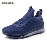 onemix air cushion running shoes men breathable comfortable tourism sneakers outdoor waterproof eva jogging walking sports shoes