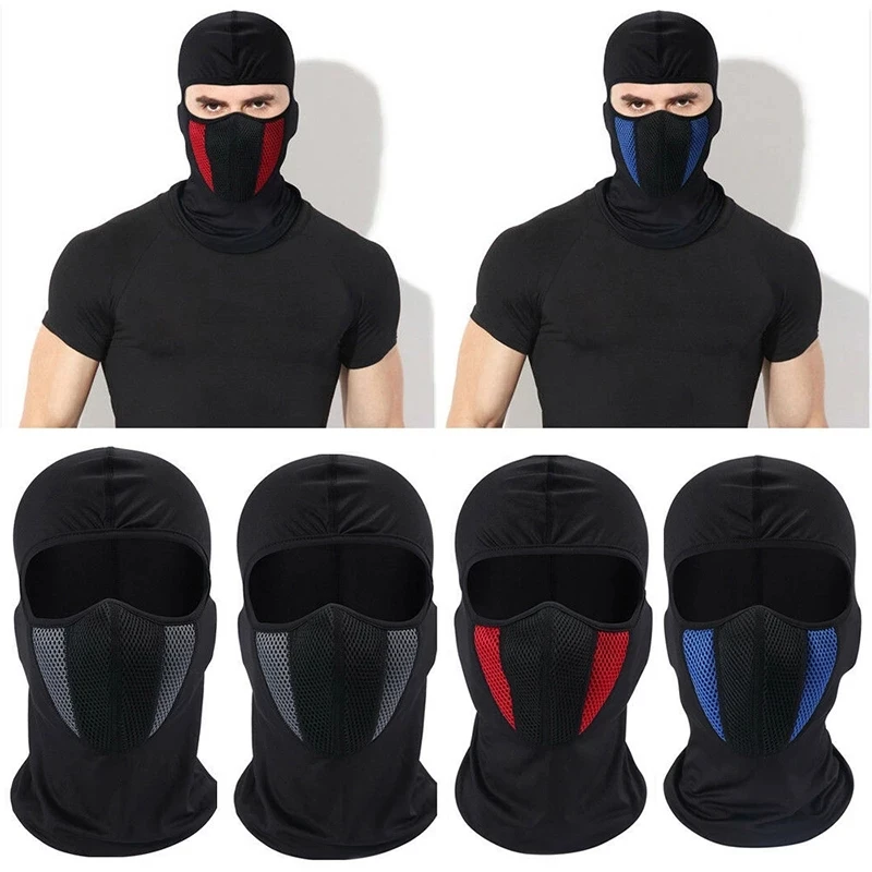 Windproof Balaclava Motorcycle Full Face Mask Motorbike Cycling Bike Mask Motocross Helmet Hood Moto Riding Neck Face Mask
