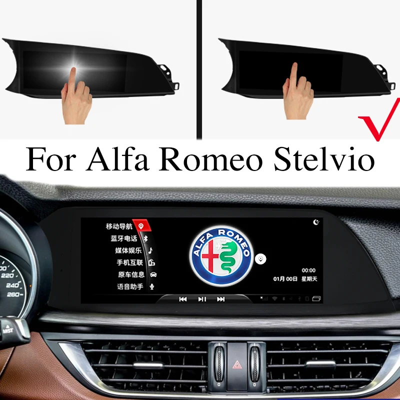 Автомобильный мультимедийный плеер для Alfa Romeo Stelvio 2017 ~ 2021 LiisLee CarPlay 10 25 Android GPS