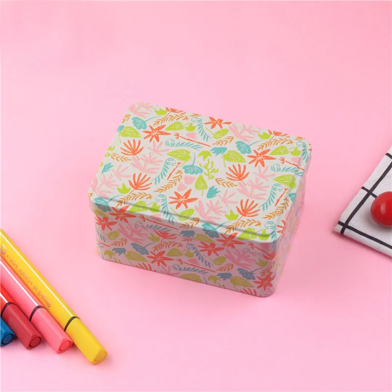 Коробка для хранения граффити с крышкой коробка печенья конфет жестяная чехол