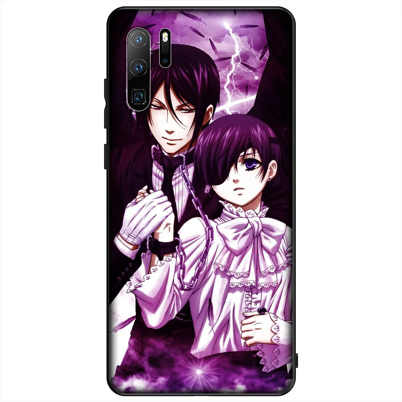 Black Butler Kuroshitsuji Soft Silicone Phone Case for Huawei Mate 30 20 10 Nova 5 5i 5T 4 4E 3 3i 2i 2 Lite |