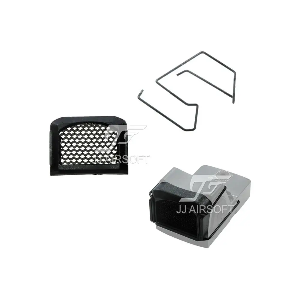 Black JJ страйкбол Killflash/Kill Защитная крышка для вспышки Крышка для Trijicon RMR Red Dot рефлекторные прицелы killflash(черный/коричневый - Цвет: Black