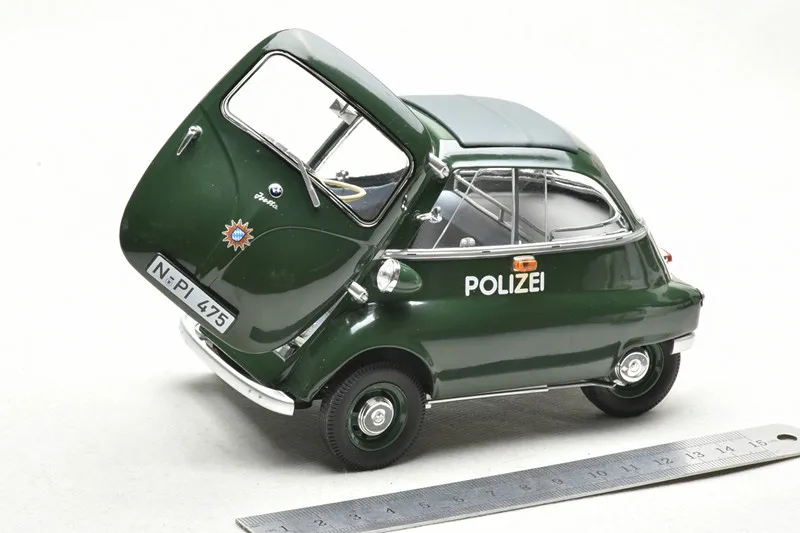 

Имитационная модель автомобилей, 1:18, Schuco BMWs Isetta, коллекция Polizei