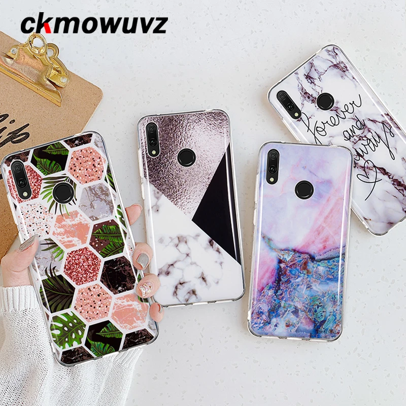 Мягкий силиконовый чехол из ТПУ для Huawei Y6 2019 Y9 Y5 Y3 Y7 Prime 2018 Pro 2017 накладка телефона с