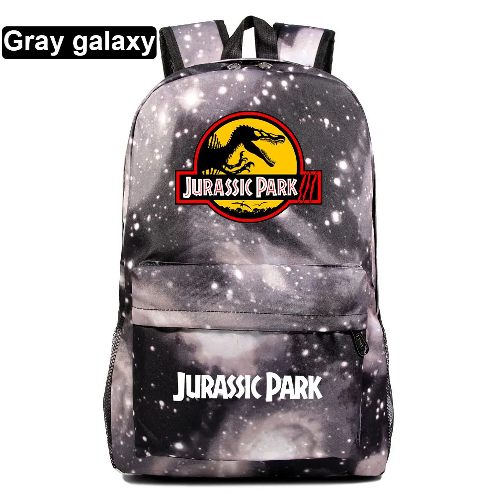 

New Jurassic Park Dinosaur Prints Boy Girl Kids Book Bags Women Bagpack Teenagers Schoolbag Men Student Laptop Travel Backpacks