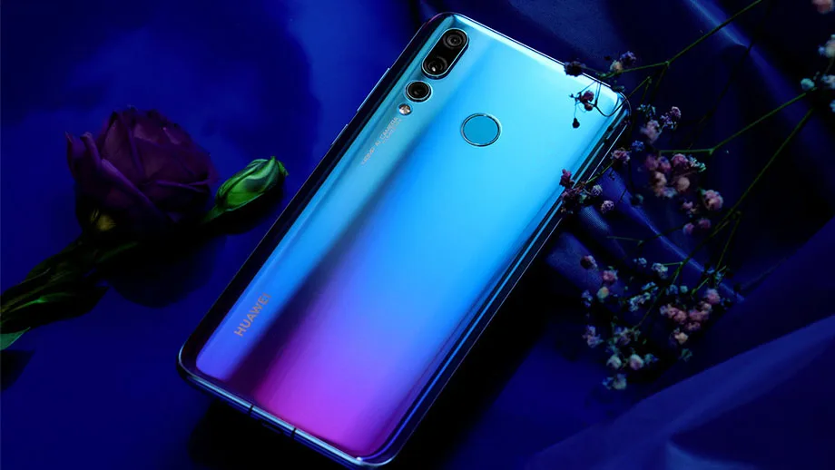 HUAWEI Nova 4 мобильный телефон 6,4 ''Kirin 970 Восьмиядерный Android 9,0 отпечаток пальца разблокировка лица GPU Turbo версия камеры 20 МП