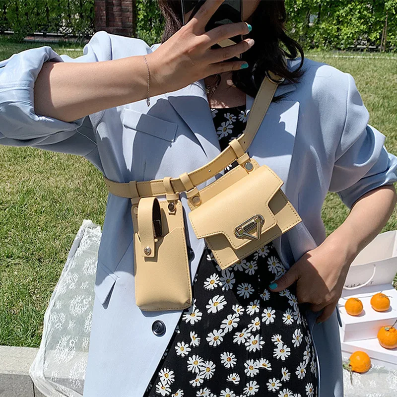 Женская поясная сумка из кожи роскошный кожаный мессенджер на ремне через плечо