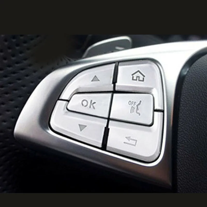 

Accessories Steering Wheel Button Trim Inner Parts Replacement Portable