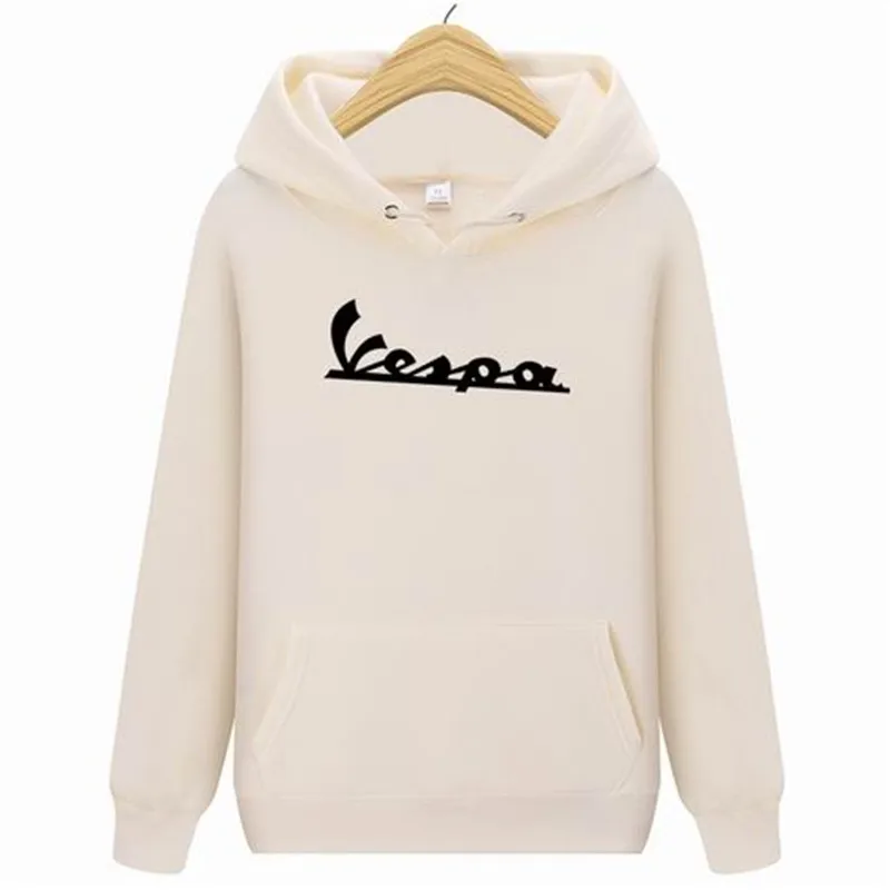 Новинка 2021 оригинальная Мужская толстовка зимняя женская Vespa с длинным рукавом и