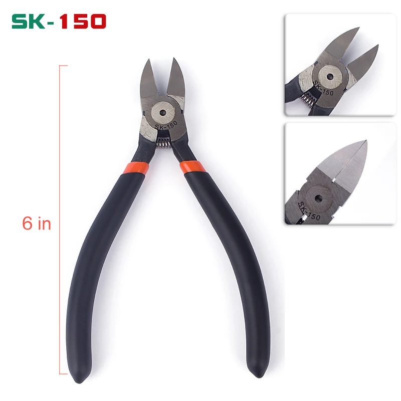 Cutting Pliers Electrical Wire Cable Multi Functional Hand Tools Stainless Steel Side Snips Flush Electrician Repair Element