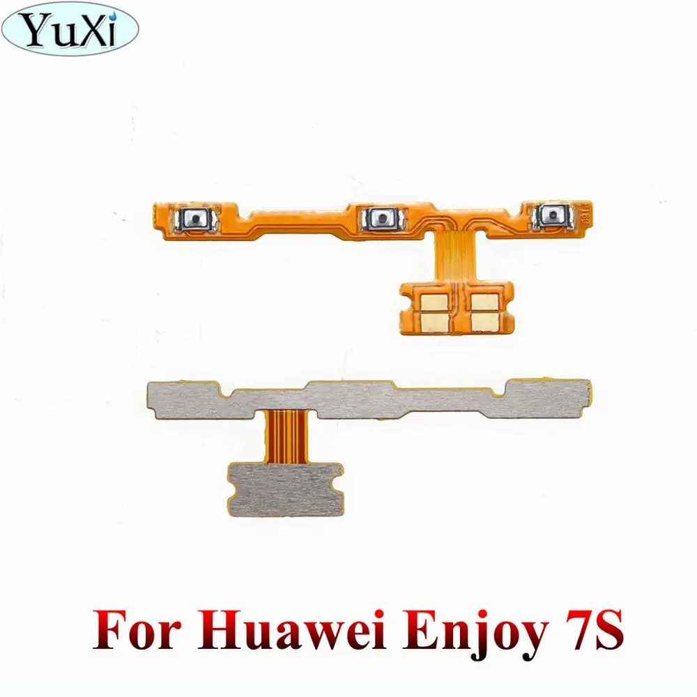 Гибкий кабель YuXi для Huawei P smart/ Enjoy 7S кнопка регулировки громкости с боковым
