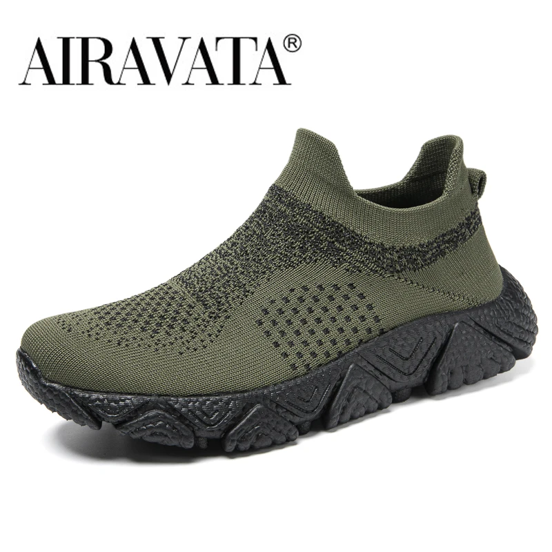 

Кроссовки Airavata мужские, дышащие, сетчатые, без шнуровки