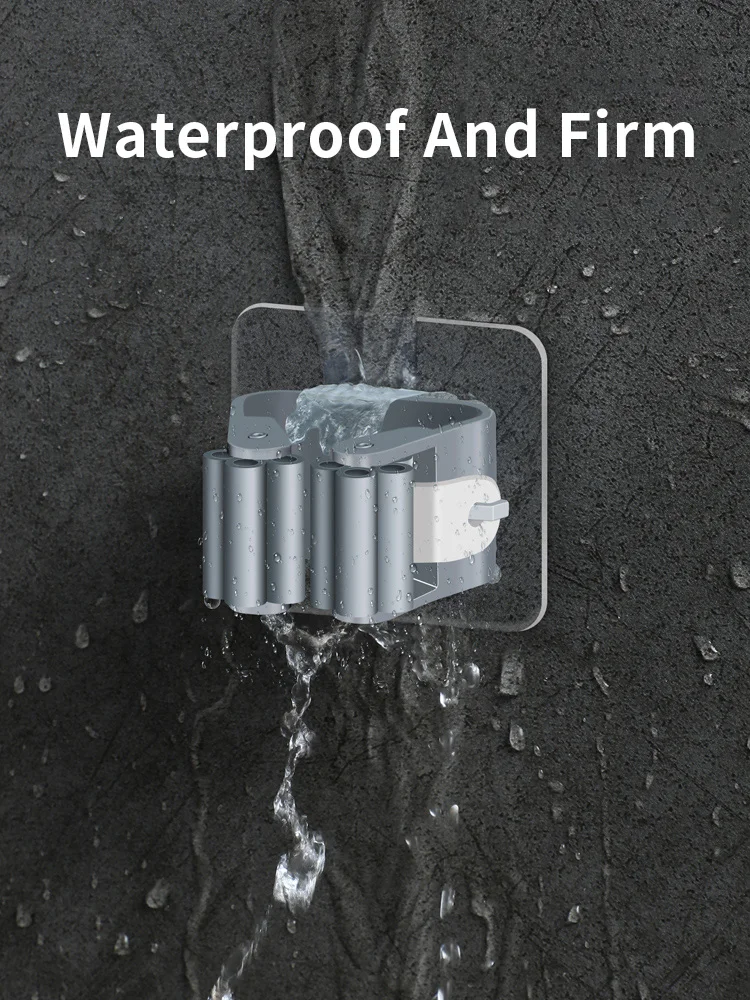 Настенный держатель для швабры многофункциональные самоклеящиеся Висячие