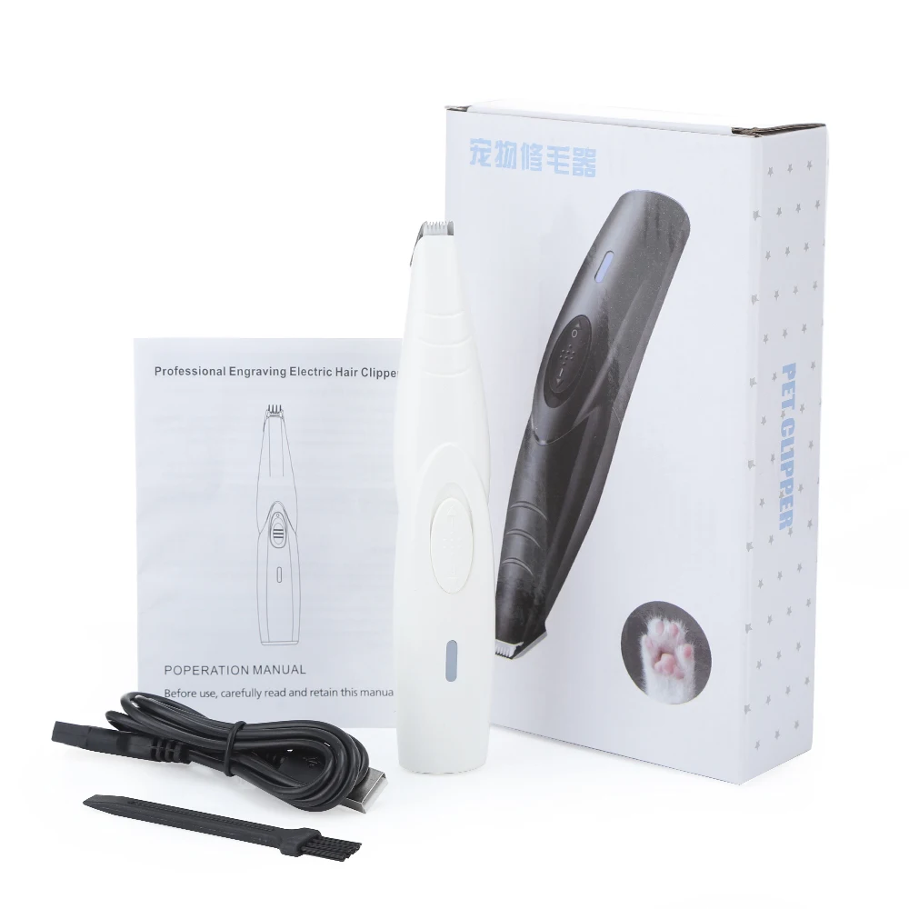 

Dog Grooming Clippers Cordless Cat Small Pet Hair Trimmer Kit Low Noise Electric Pet Trimmer for Trimming Dog's Hair Around Paws