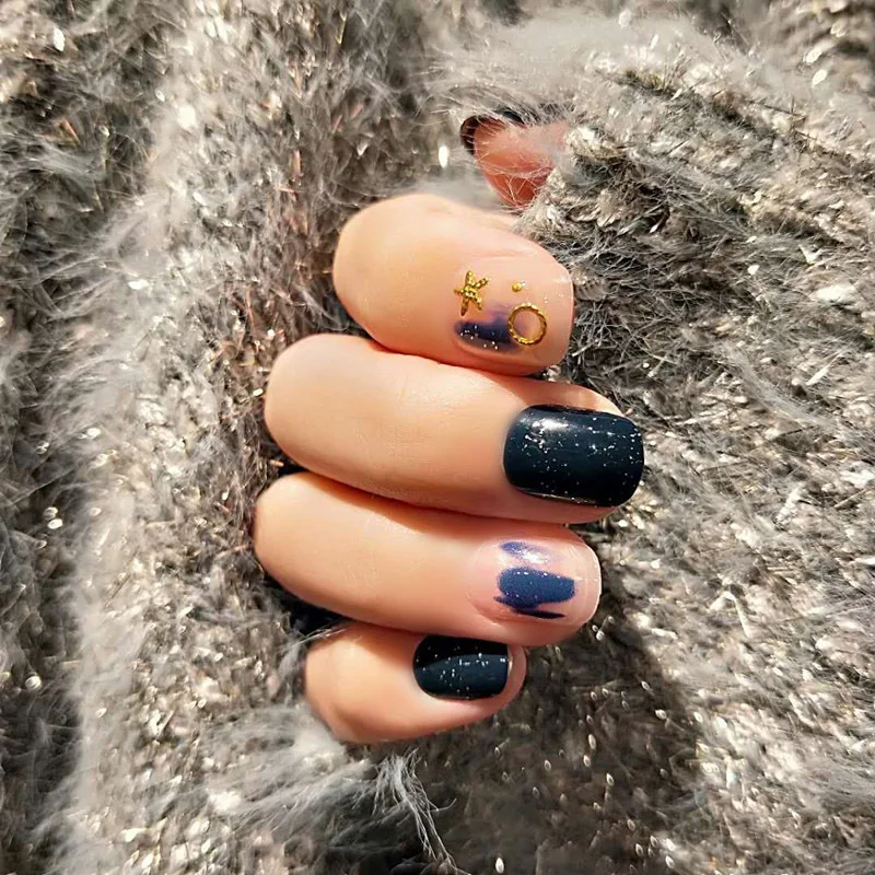 24 шт. имитация поддельных ногтей для дизайна Уход за ногтями 3D Поддельные ногти