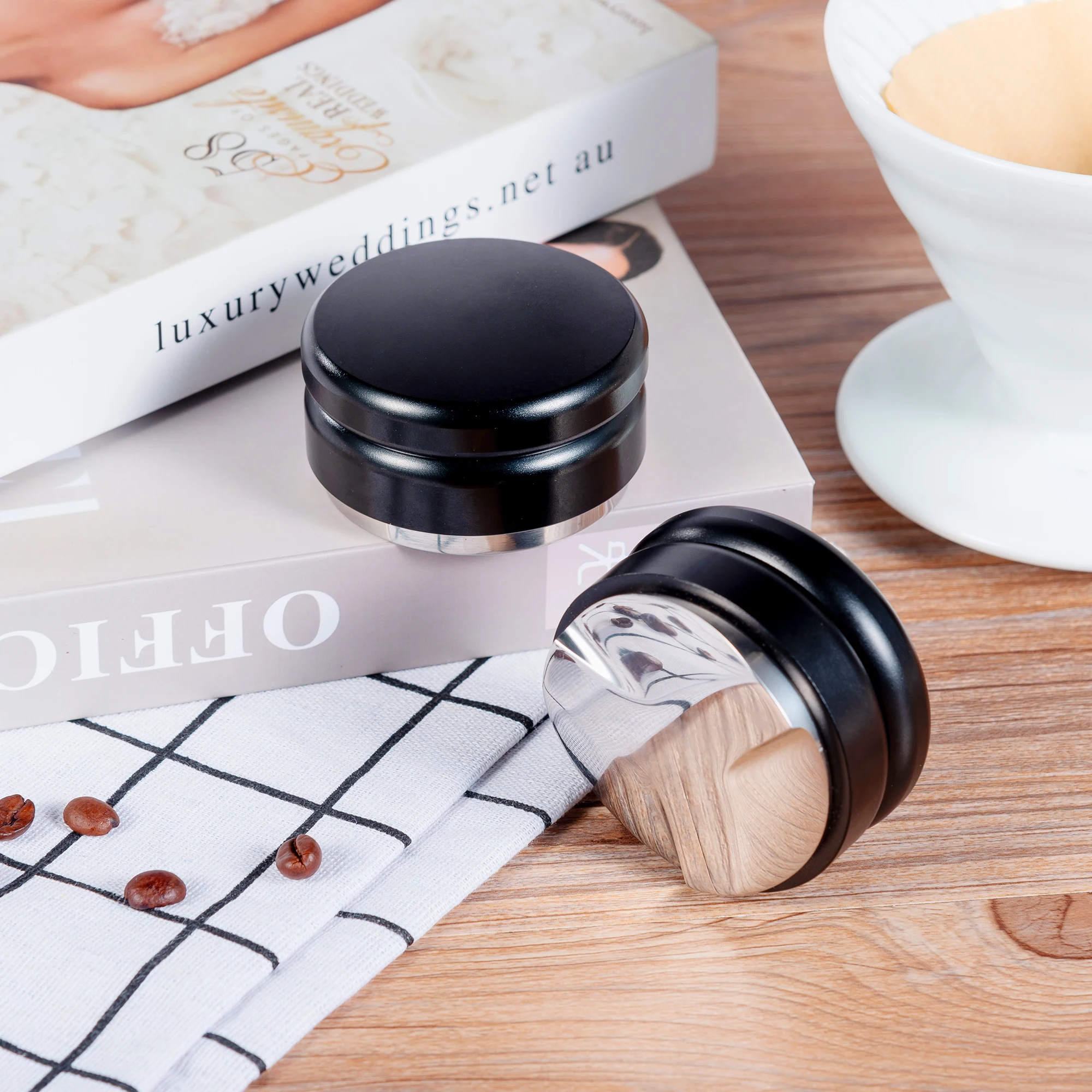 Распределитель и выравниватель кофе из нержавеющей стали 58 мм | Дом сад