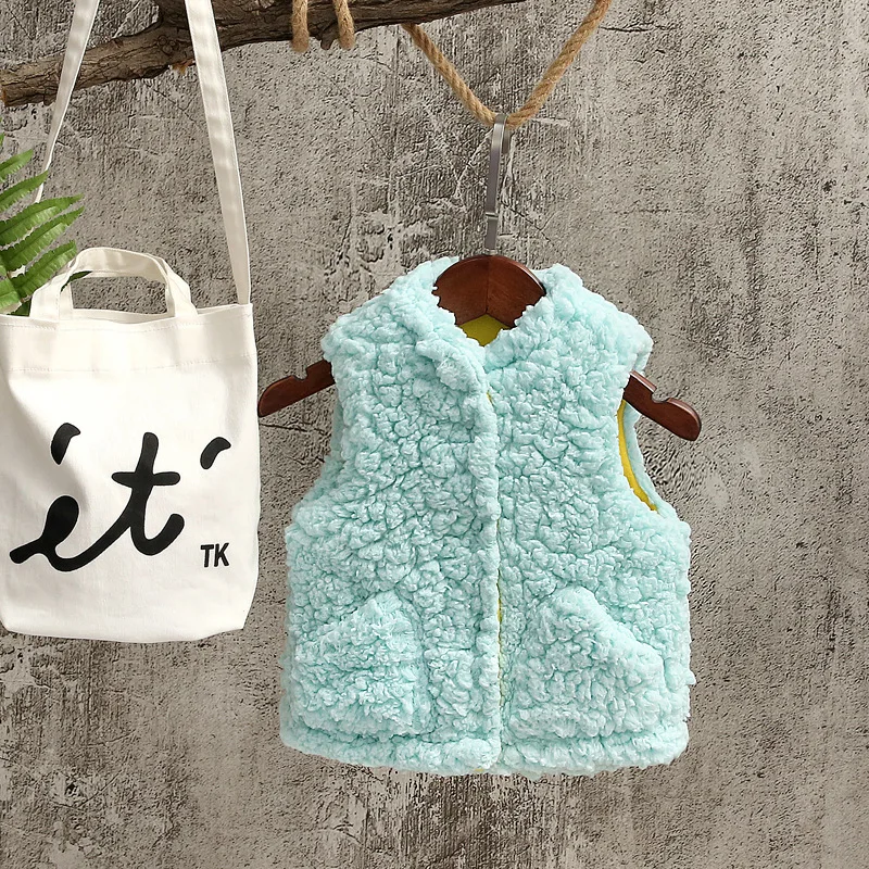 Зимний жилет для маленьких девочек зимняя одежда куртка мальчиков Осенние