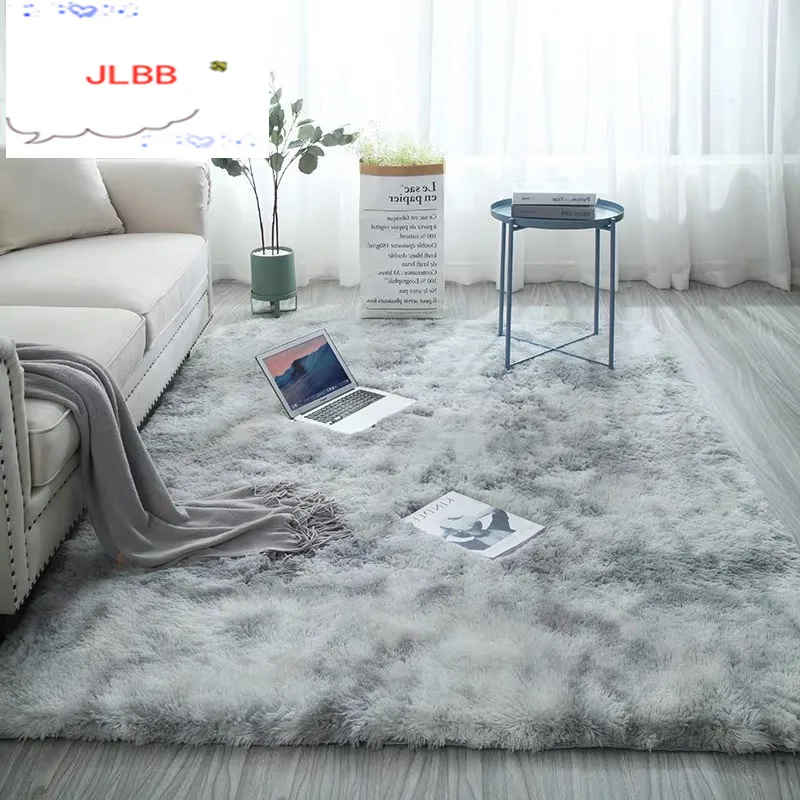 Пушистый Ковер воздушного поцелуя для гостиной ворсистые декоративные ковровые