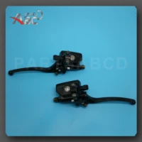 78 black left right brake clutch master cylinder for honda yamaha suzuki kawasaki