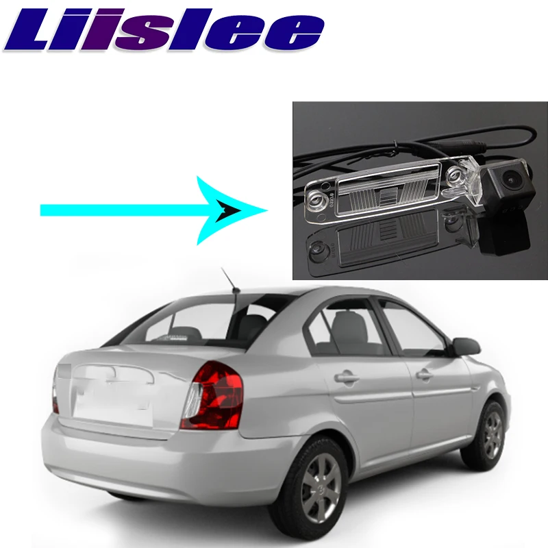 Liislee Автомобильная камера для Hyundai Accent MC Высококачественная заднего вида PAL / NTSC