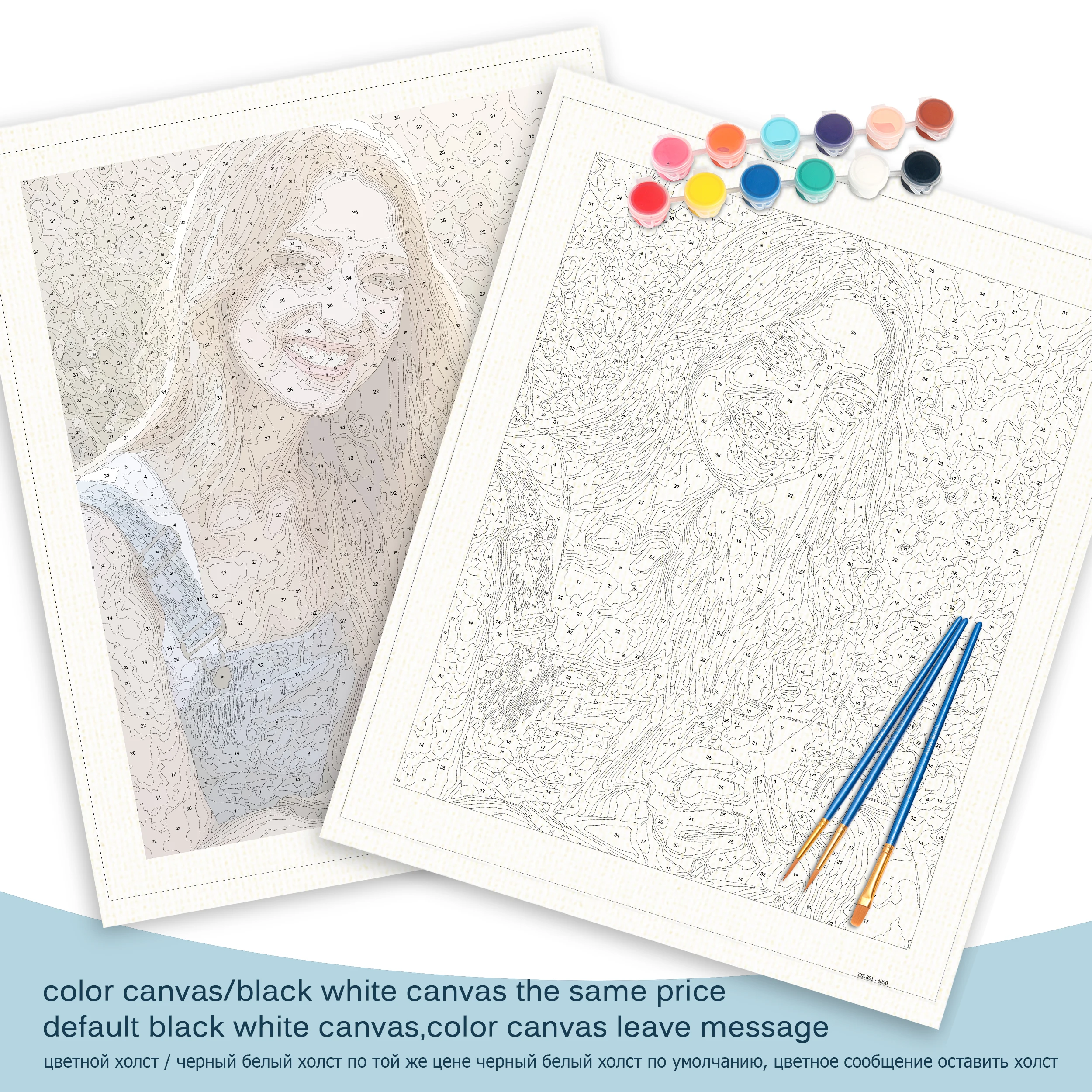 Diy масляная краска сделай сам Сделай фото в персональную краску по номерам на