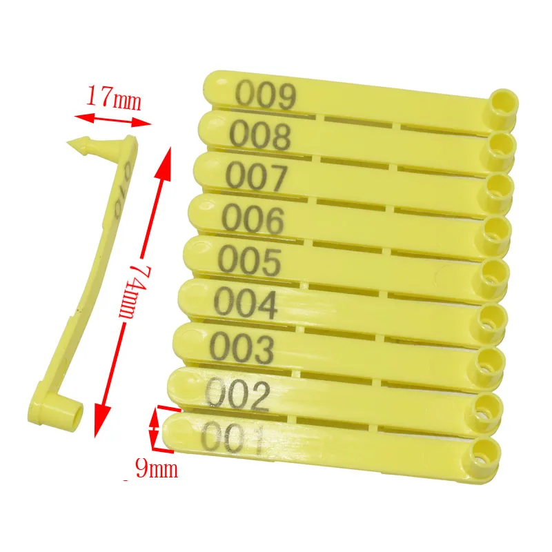 Клещи для ушей 1 шт. животных собак кроликов овец Ушные бирки нейлоновый материал
