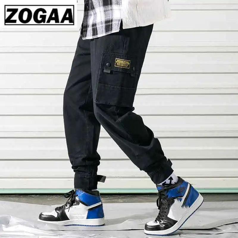 Мужские брюки карго повседневные штаны большого размера и с маленькими ножками