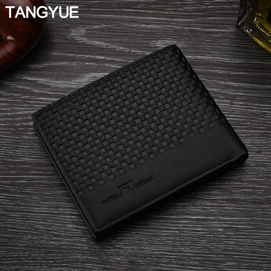 Тонкий кожаный кошелек для мужчин миниатюрная дизайнерская сумка роскошный