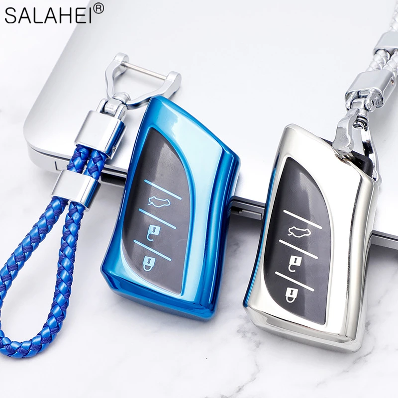 

Colorful Soft TPU Car Remote Key Case Cover Holder For Lexus IS ES GS GX LS500H NX RX LX LC RC 200 250 570 2018 2019 Accessories