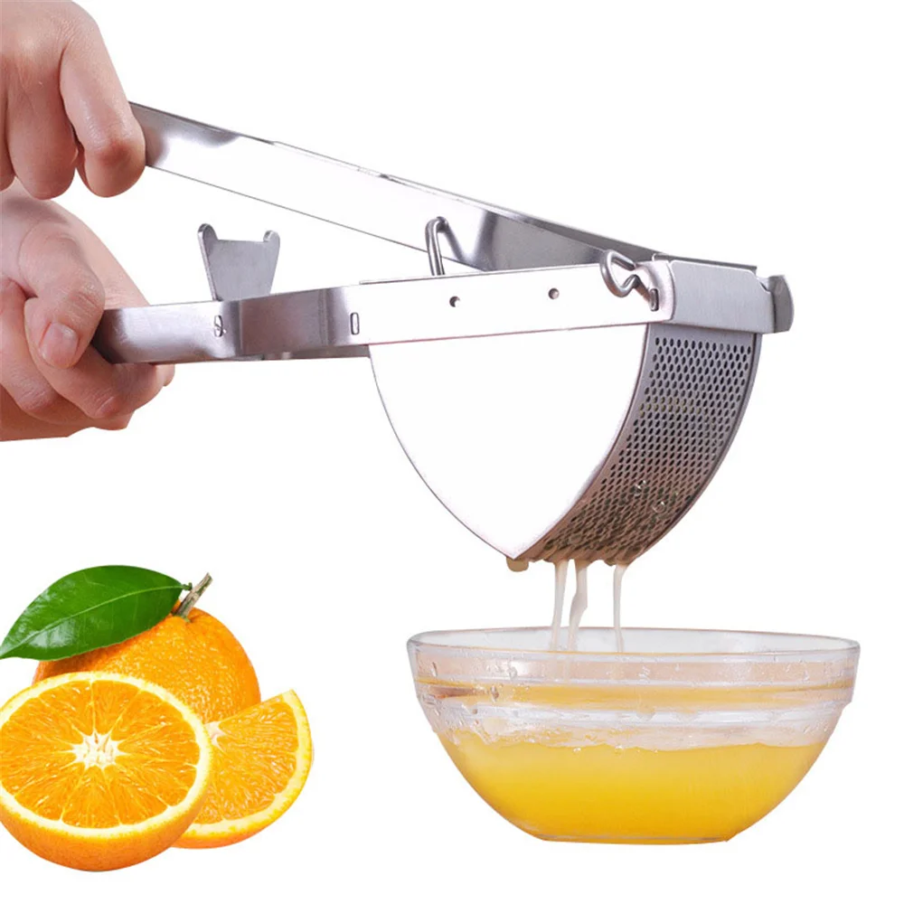 

Potato Ricer Stainless Steel Potato Masher Heavy Duty Potato Ricer Masher For Baby Food Fruit Vegetable Juicer Kitchen Gadget
