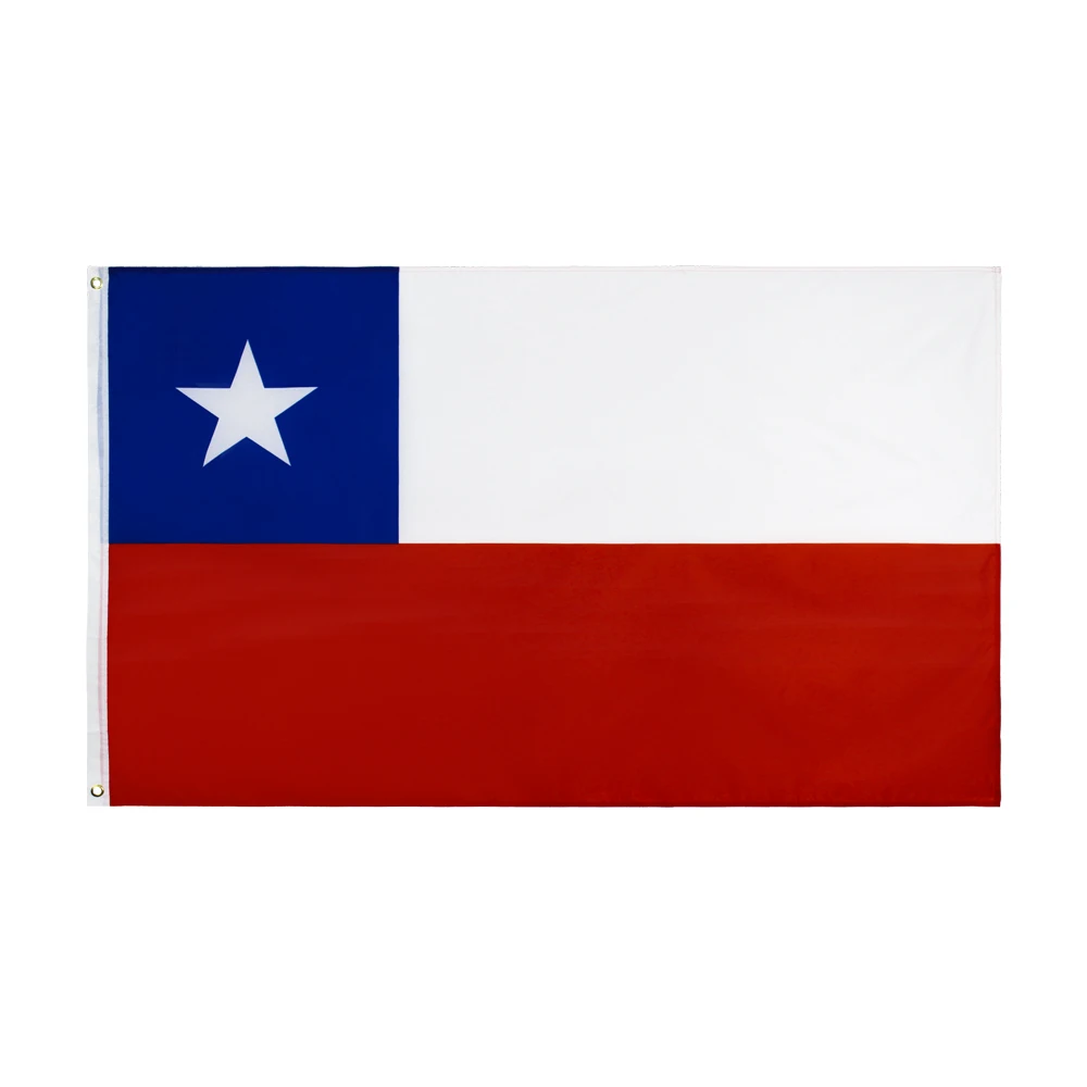 

3x5fts 90x150cm chl cl chile flag