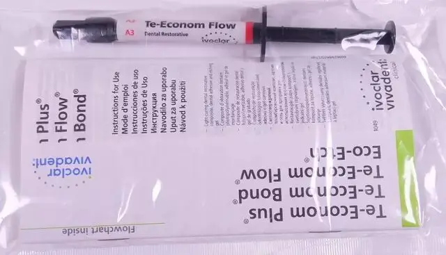 Ivoclar Vivadent A2 &amp A3 стоматологисветильник отверждаемая композитная Смола Econom Flow |