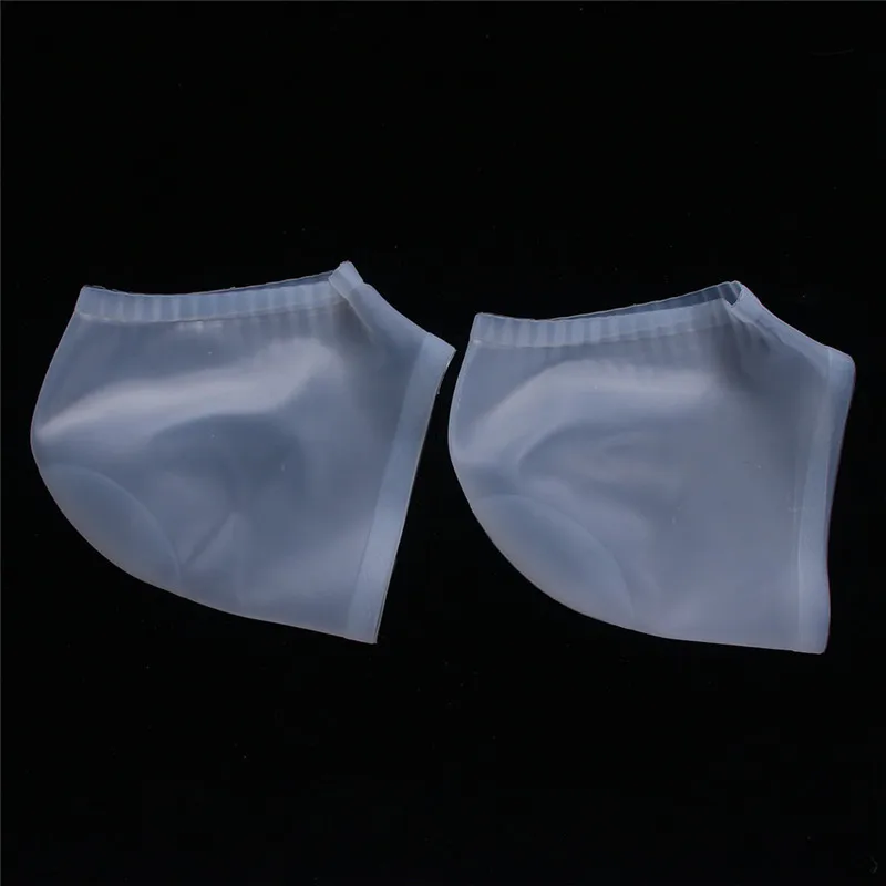 2 шт./пара мягкий силиконовый Увлажняющие гелевые пяточные носки против трещин