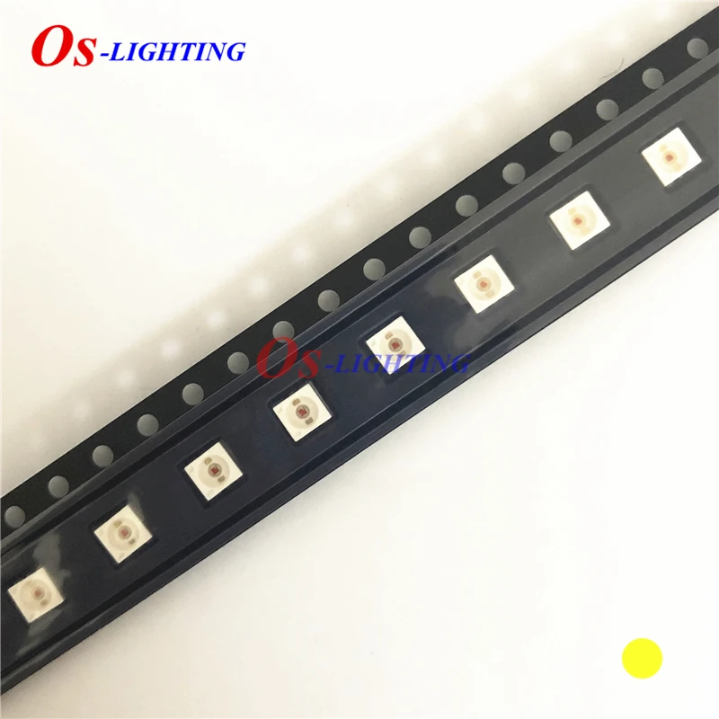 

100PCS LY G6SP-CADB-36-1 BIN: DB-6-4A YELLOW SMD LED 592-595nm 140mA 2.25V 14lm PLCC-6 3.3*3.0mm ( LY G6SP ) LYG6SP 3528