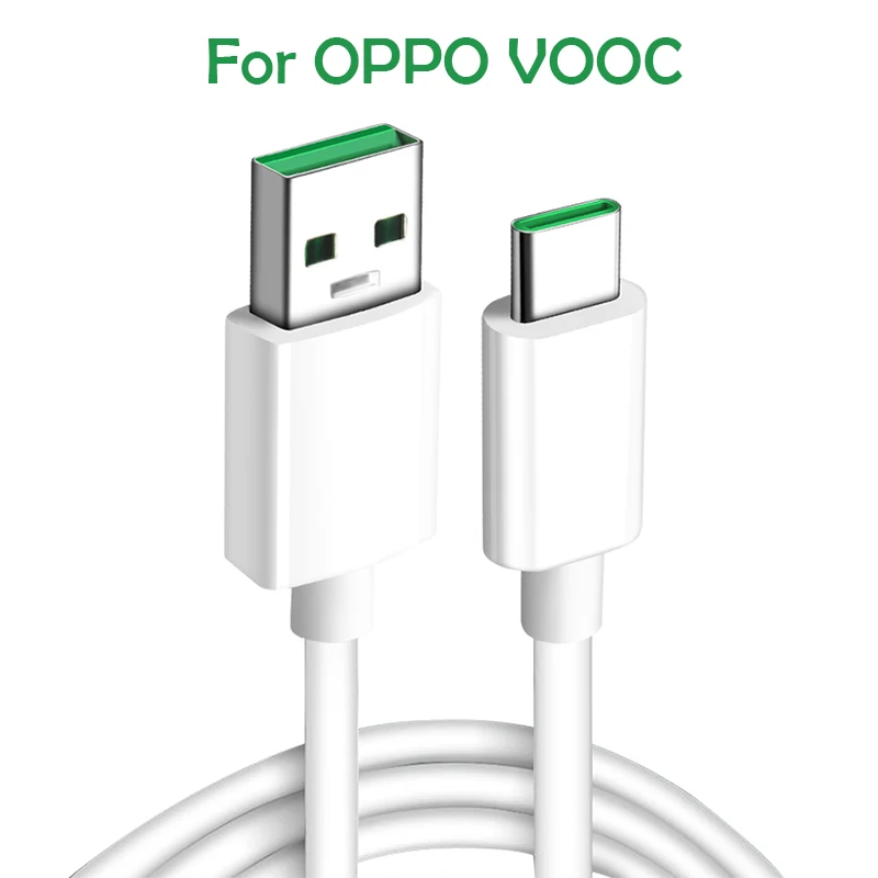 

2M 5A Type C USB Cable For OPPO VOOC Super Charging USB-C Data SYNC Cable For OPPO Reno 6 5 4 Pro Ace2 Pro Find X X2 Pro Realme