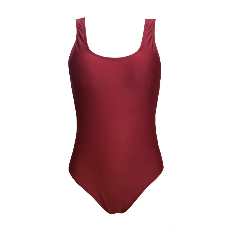 Burgundy Mujer Mayo, пуш-ап, купальник, крест-накрест, на спине, цельный, пляжный купальник, градиентный принт, Plavky, сексуальный, цельный, женский купальник - Цвет: Burgundy